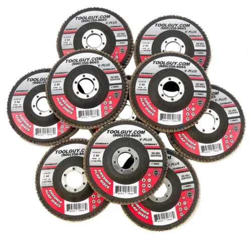 4-1/2" ULTRA PREMIUM FLAP WHEEL ZIR/CER HIGH DENSITY VP (GERMANY) - Image 2