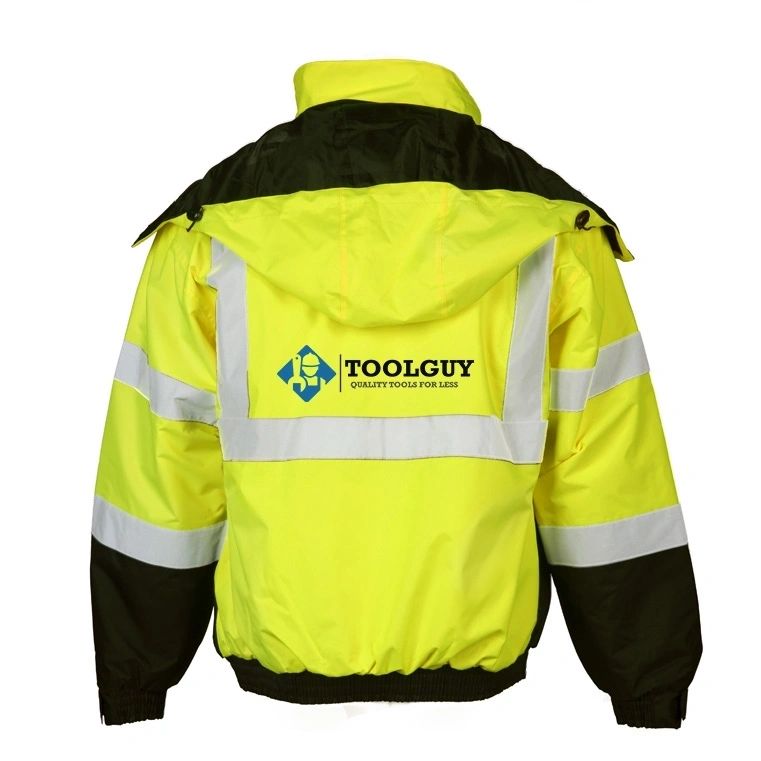 ToolGuy Reporter Bomber Jacket HIVIZ
