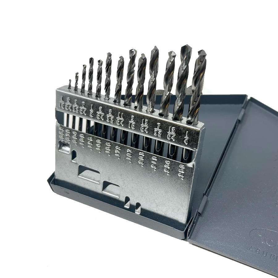 13pc. TERMINATOR XNF13 SERIES CARBIDE DRILL SET