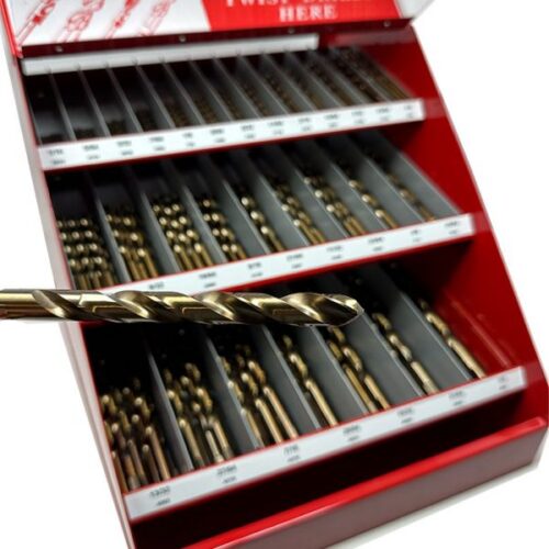 Master Cobalt Premium Jobber Drill Display Shop Or Retail Set!