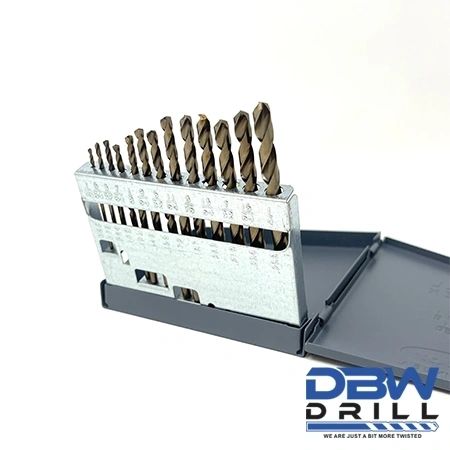 13pc Predator Cobalt Jobber Drill Bit Set