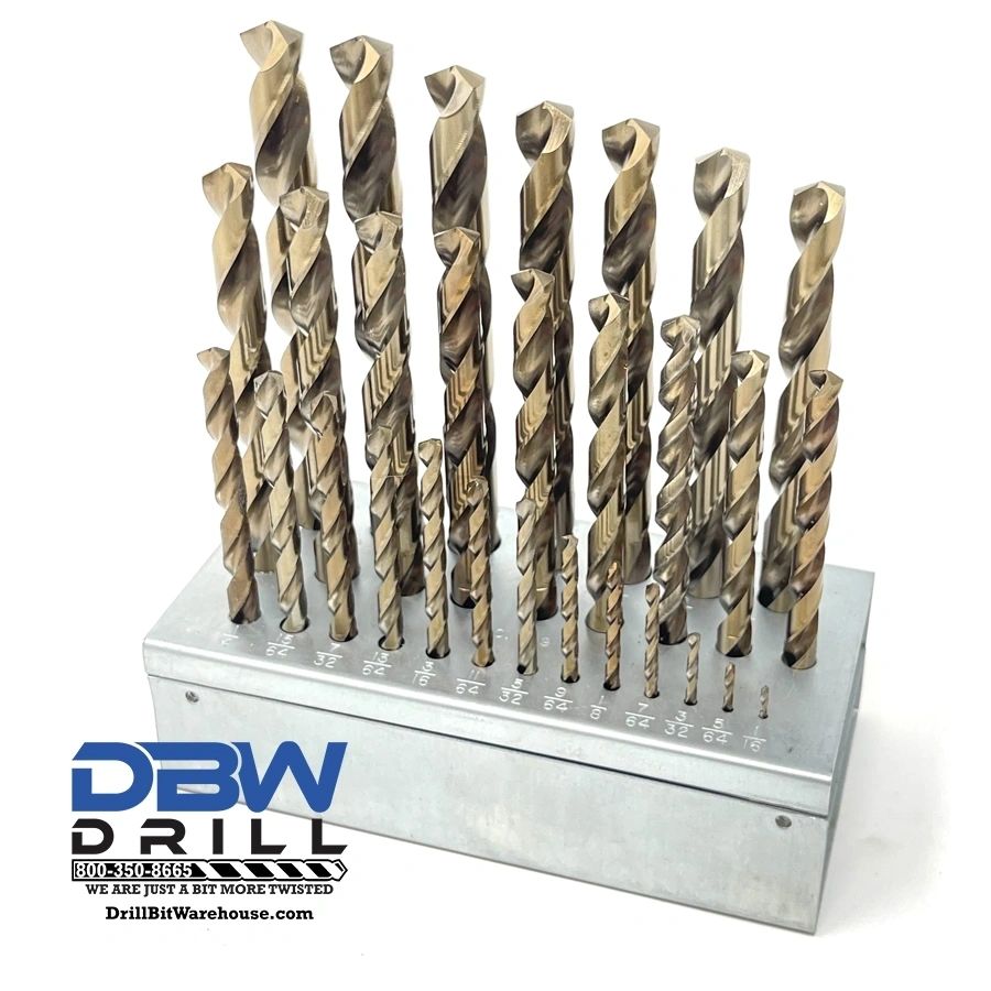 Shop Display – 29pc Predator M42 COBALT Drill Set – USA