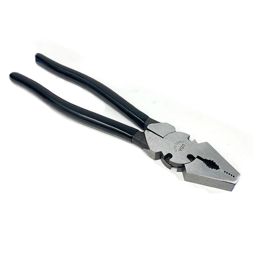 10″ Ergonomic Crescent Style Fence Pliers – Heavy Duty