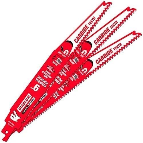 Diablo BC Carbide Tipped Reciprocating Saw Blade (10 Pack)