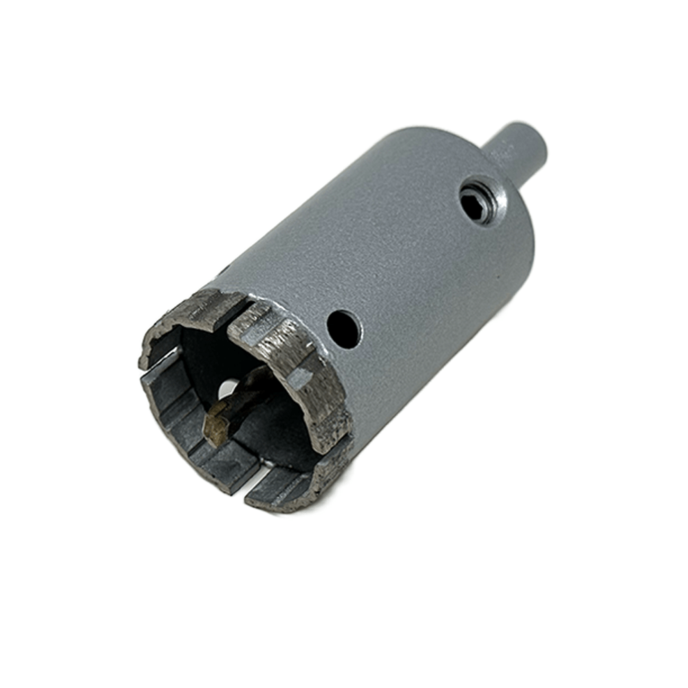 Diamond Turbo Seg Core Bits with Pilot – 3/8″ Round Shank (3/4″–5″)