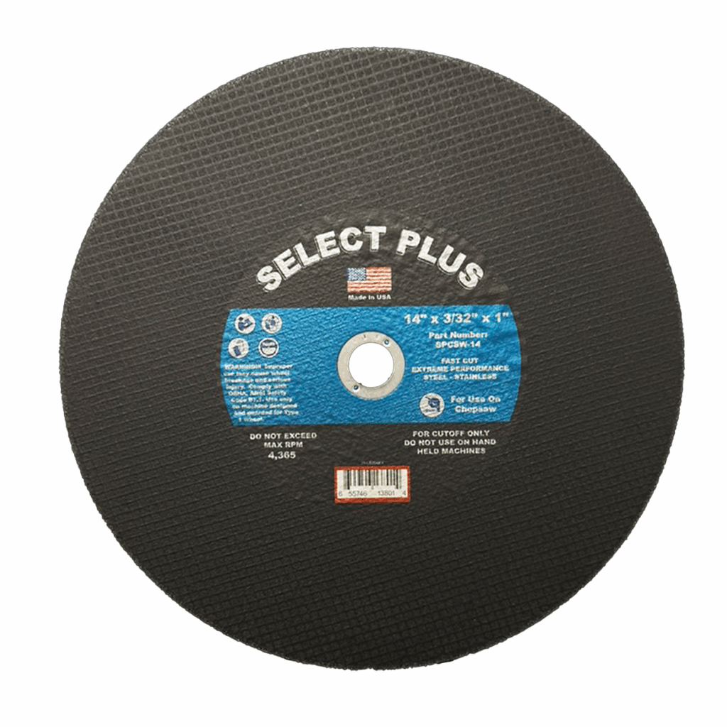 14 x 3/32 x 1 Extreme Performance USA-Made Chop Saw Wheels – 10-Pack ...