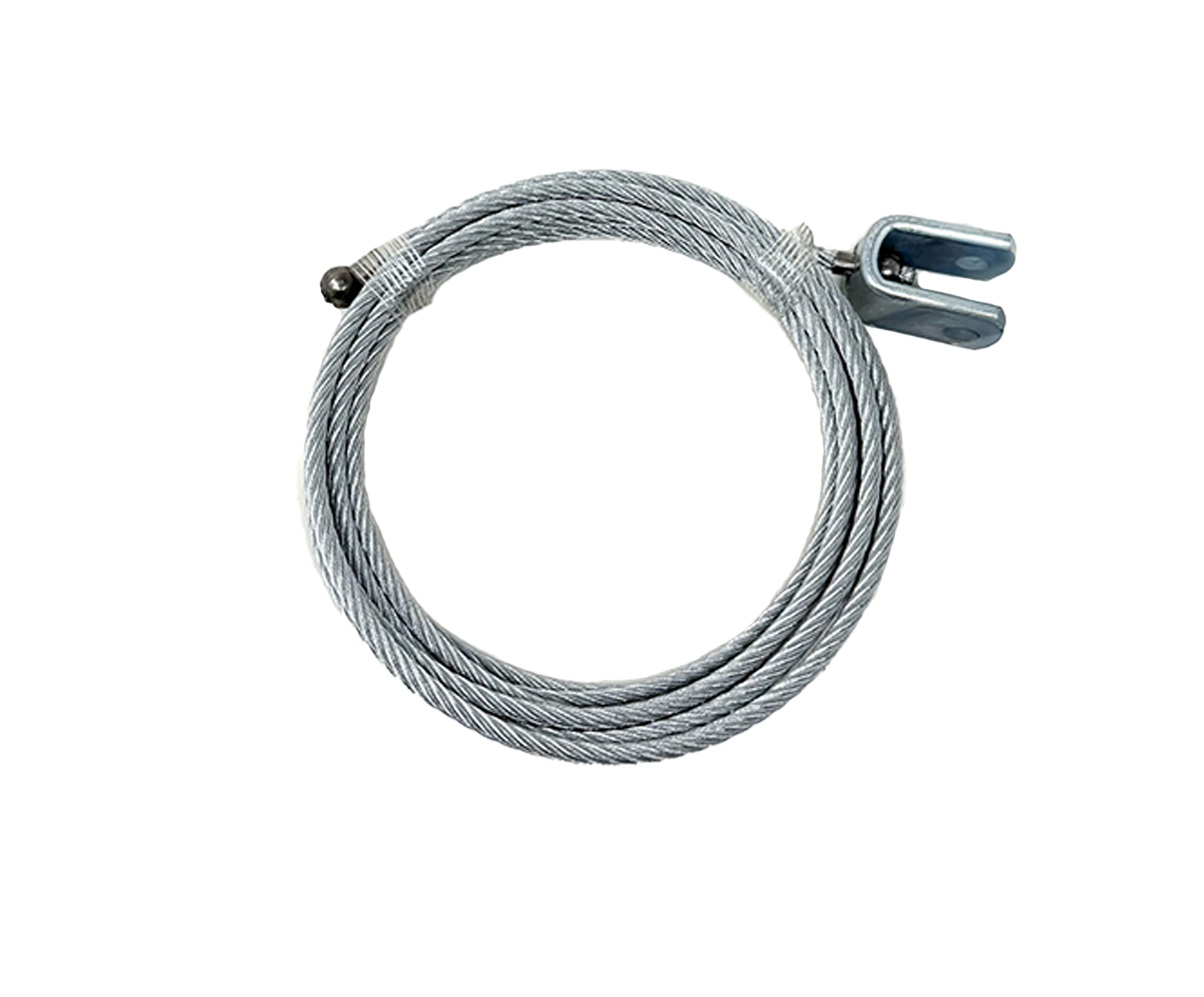 12′ Replacement Cable Kit for 1-Ton Come-Along Pullers – 3/16 x 12