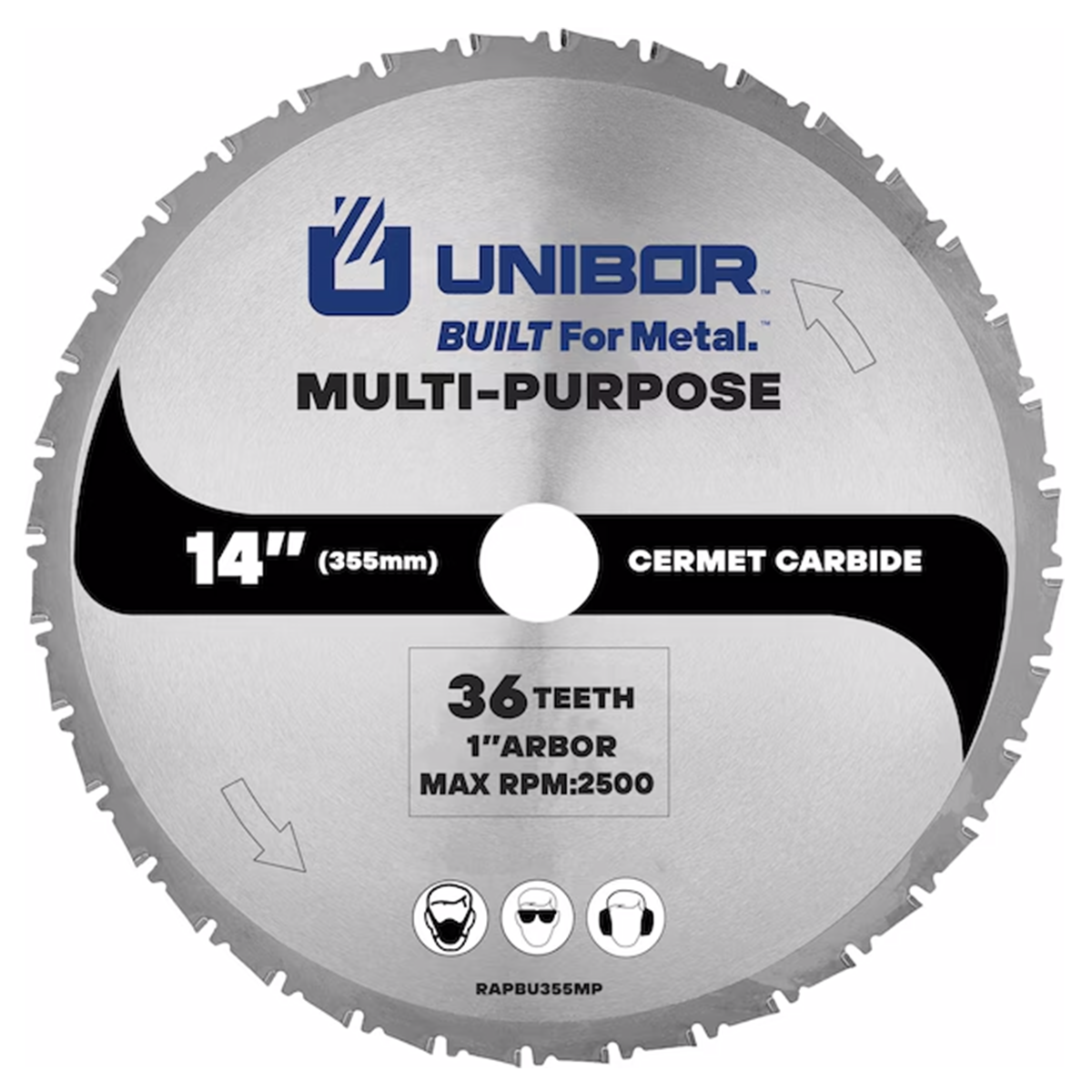 14″ Multi-Purpose Cermet Saw Blade – 36 Tooth