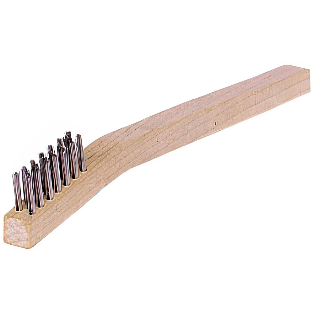 12-Pack Mini Stainless Steel Wire Brushes – 3 x 7 Row Toothbrush Style