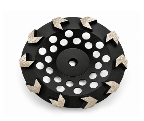 ArrowRip Cup Wheel – Arrow Segment Diamond Grinding Wheel